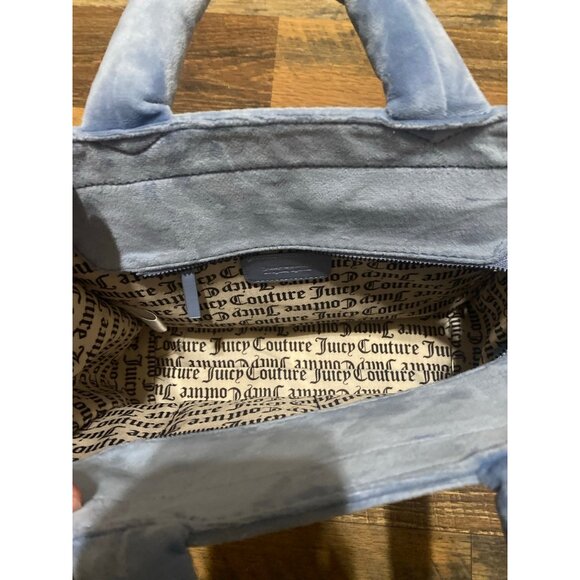 Juicy Couture Slate Blue‎ Big Spender Large Tote - Picture 3 of 5